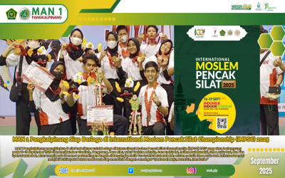MAN 1 Pangkalpinang Siap Berlaga di International Moslem Pencak Silat Championship (IMPSC) 2025
