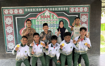 EMAS DARI TAKRAW! MAN 1 Pangkalpinang Raih Medali Emas dan Kukuhkan Dominasi di POPDA Kota