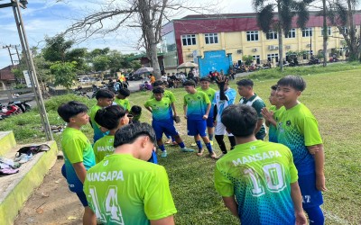 MAN 1 Pangkalpinang Pesta Gol di Lapangan Pasir Putih, Libas SMANSA 5-0 di POPDA 2026
