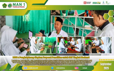 MAN 1 Pangkalpinang Siapkan Proposal Penelitian untuk OMI Tingkat Nasional