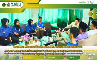 Kepala MAN 1 Pangkalpinang Beri Arahan Atlet Pencak Silat Jelang IMPSC 2025