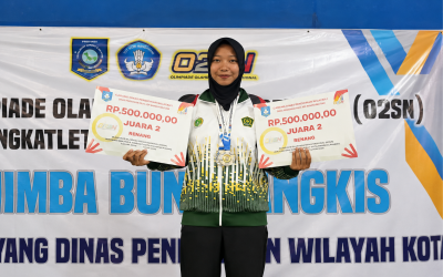 Raih Dua Medali Perak O2SN Cabang Renang, Rindu Meizecha Harumkan Nama MAN 1 Pangkalpinang