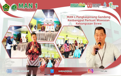 Sosialisasi Cegah Radikalisme dan Terorisme, MAN 1 Pangkalpinang Libatkan Siswa
