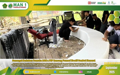 Semangat Berkobar: Pramuka MAN 1 PKP Rancang Formasi Kreatif Sambut Karnaval