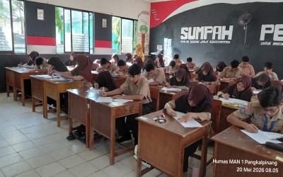 Masuki Hari Ketiga ASAS, MAN 1 Pangkalpinang Perkuat Budaya Jujur dan Disiplin Siswa
