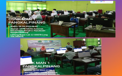 36 Siswa MAN 1 Pangkalpinang Ikuti OSN Tingkat Kota Pangkalpinang